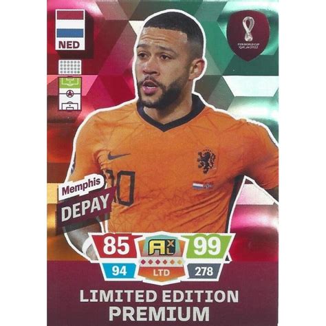 Comprar Trading Card Memphis Depay Premium Limited Edition Adrenalyn Xl