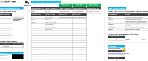 Action Tracker Template Excel Task Tracker Premium Lakes Projects