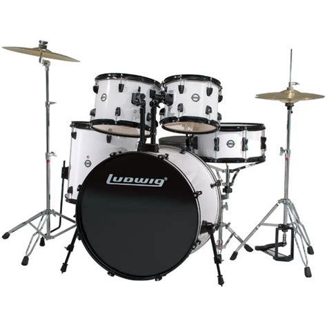 Ludwig Accent Cs Combo Driver Drum Set With 22 Bass Drum Sets Drum