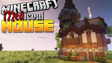 How To Build A Medieval Tower House In Minecraft 115 Tutorial Youtube