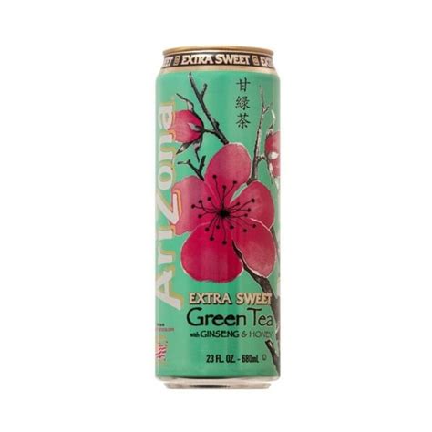 Arizona Extra Sweet Green Tea With Ginseng And Honey 680ml Kaufen 229