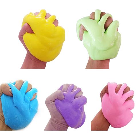 45g Fun Fluffy Slime Light Clay Modeling Polymer Clay Sand Fidget Plasticine Rubber Mud Toy In