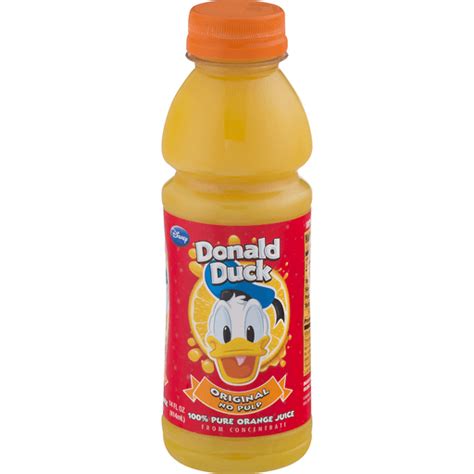 Donald Duck 100 Juice Orange No Pulp Original Juice And Drinks