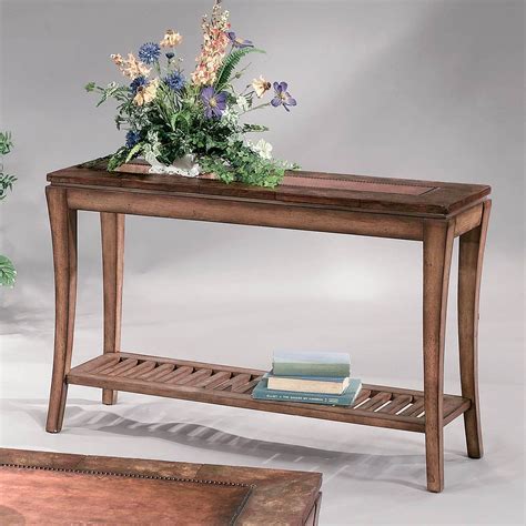 Powder coat frames (in your choice of color). Bassett Mirror 8135-400 Sun Valley Console Sofa Table at ...