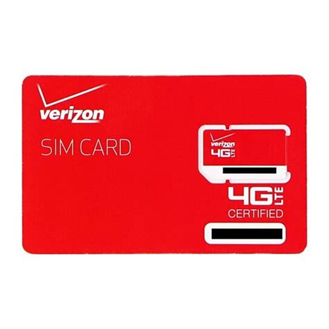 Sim free phones are sold without any sim card or network attached to them. Buy Verizon Wireless 4G LTE SIM Card 2FF (RETAILSIM4G-A) by Simple Cell on OpenSky
