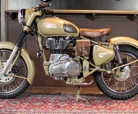 The royal enfield himalayan is not a new motorcycle, as it's been available in india for the past two years. Leather seat for Royal Enfield Classic