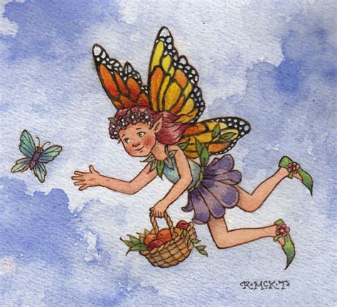 A Fairy Painting A Day 34 Monarch Fairy