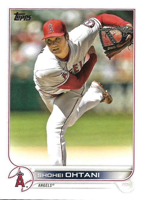 Shohei Ohtani 2022 Topps 660 Los Angeles Angels Baseball Card