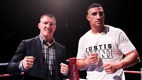 I've done 99.9 percent of the heavy lifting, he told foxsports.com.au. Boxing 2021: Justis Huni vs Paul Gallen, fight, date, analysis, video highlights, Christian Tsoye