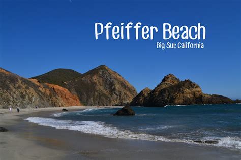 Katie Wanders Pfeiffer Beach Big Sur California