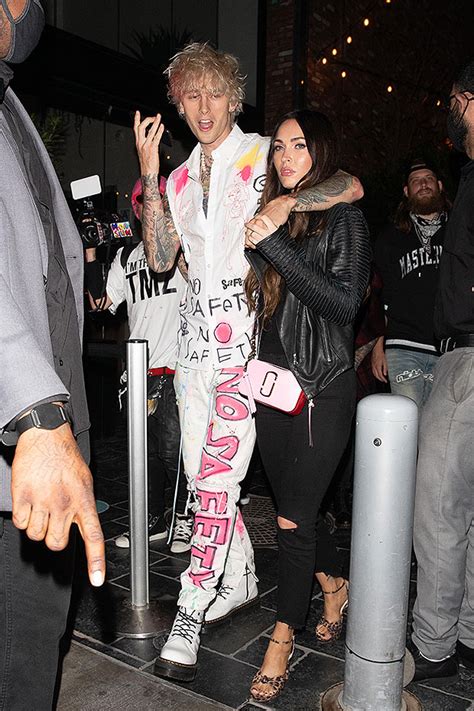 Machine gun kelly and megan fox have been dating for nearly a year, and while they don't appear to be at the engagement stage, they are at the.wearing a necklace containing your partner's blood stage. Brian Austin Green: His Feelings On Megan Fox Moving On With MGK - Hollywood Life