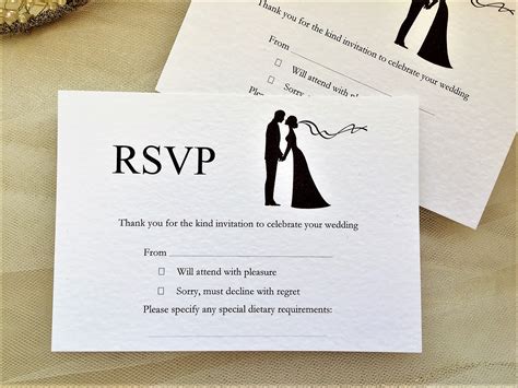 Finally Rsvp Postcards 55p Each Affordable Modern Wedding Stationery