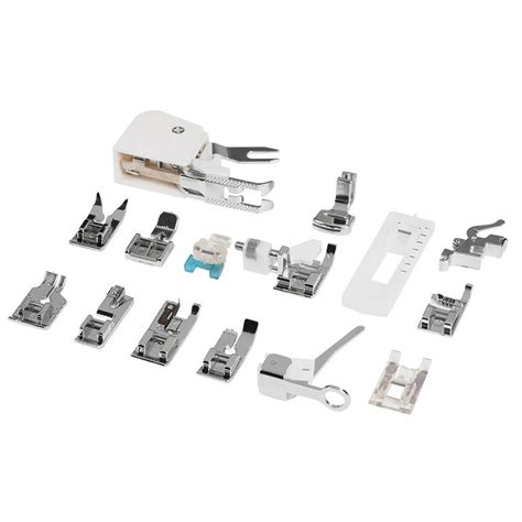 15pcs Presser Foot For Brother Janome Singer Multifunctional Sewing