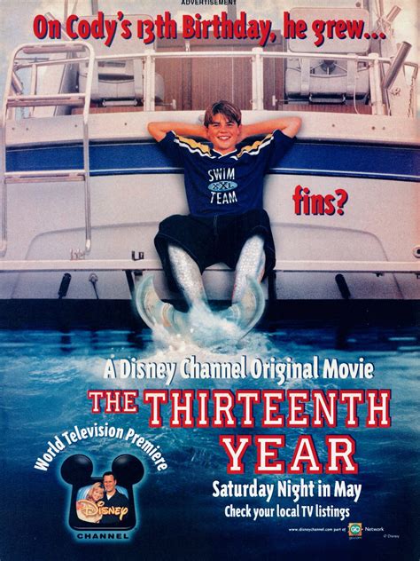 Disney Channel Original Movie The Thirteenth Year Archives History Of Mermaids