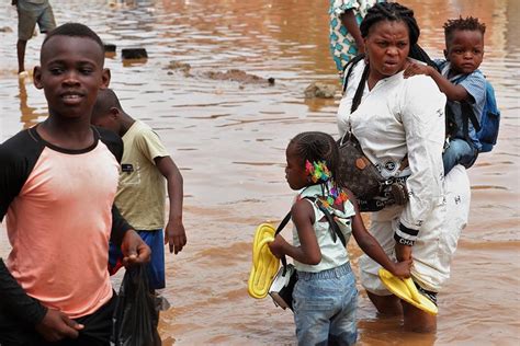 Chuva Em Luanda Matam Duas Pessoas Inundam Várias Casas E Deixa Famílias Desalojadas