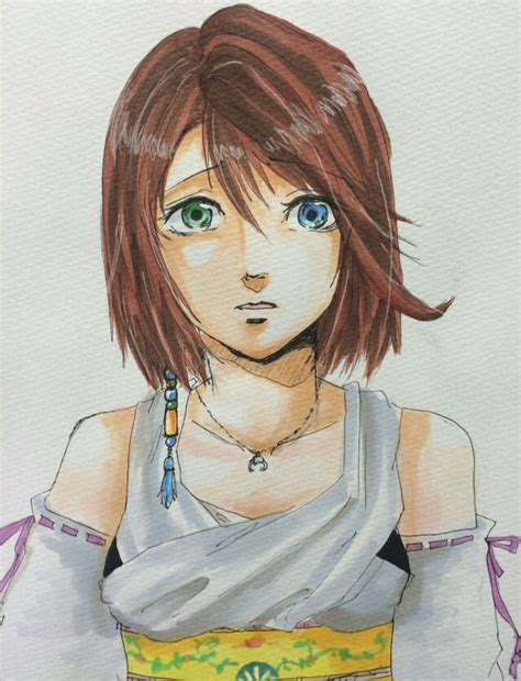 Yuna Final Fantasy And 1 More Drawn By Reojesus1005 Danbooru