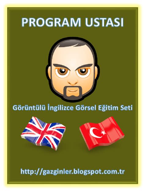 Görüntülü İngilizce Görsel Eğitim Seti Türkçe İndir PROGRAM USTASI