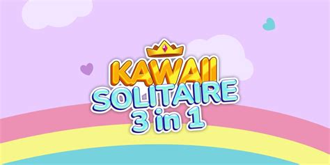 Kawaii Solitaire 3 In 1 Jeux à Télécharger Sur Nintendo Switch Jeux Nintendo