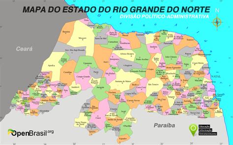 Rio Grande do Norte: Geografia do Rio Grande do Norte