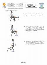 Knee Pain Exercises For Seniors Images