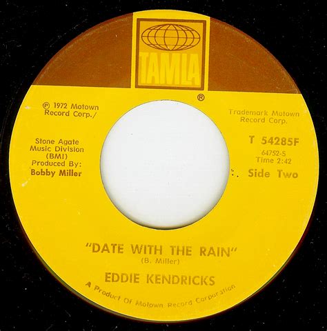 Derek's Daily 45: EDDIE KENDRICKS - DATE WITH RAIN