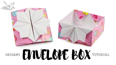 Origami Pop Up Box Envelope Tutorial ♥︎ Diy ♥︎ Paper Kawaii