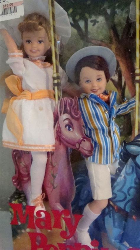 Mary poppins was a nanny for jane and michael banks. Barbie Mary Poppins Jane and Michael Banks dolls COLLECTOR ...