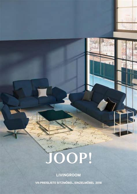 Das sofa besitzt eine manuelle verstellung des rückens für. Joop - Living 2018 by Perspektive Werbeagentur - Issuu