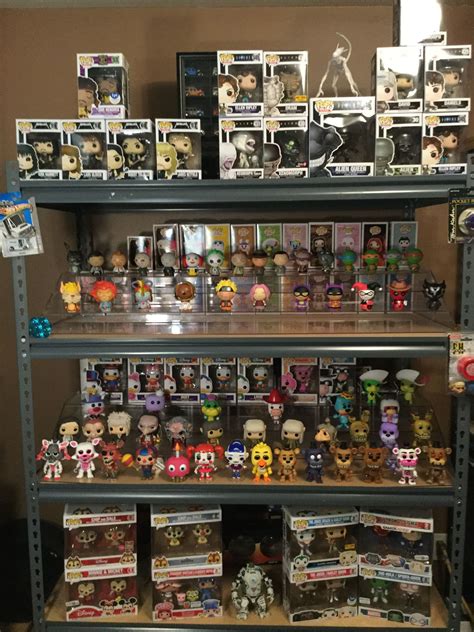 The Shelves Are Filled With Many Different Types Of Pop Vinyls