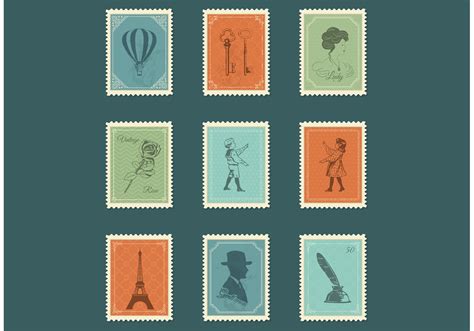 Vintage Postage Stamp Clipart Free 10 Free Cliparts D