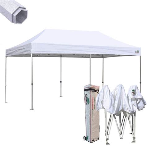 Eurmax Premium 10 X 20 Ez Pop Up Canopy Wedding Party Tent Gazebo Shade