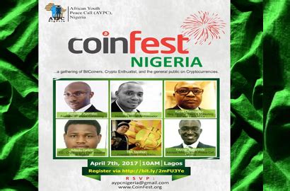 Cryptocurrencies were created as a medium of exchange like normal currencies. BitCoin, cryptocurrency in focus at CoinFest Nigeria ...