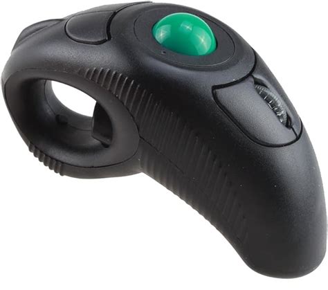 Agptek Wireless Finger Handheld Usb Mouse Mice Trackball Mouse For Pc
