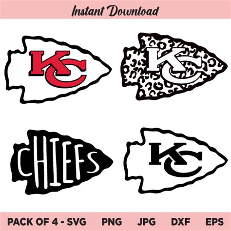 Kansas City Chiefs Logo SVG, NFL Football SVG, KC Chiefs Logo, Chiefs