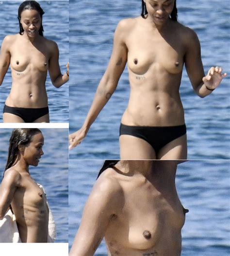 Zoe Saldana Rich An Topless Of The Day DrunkenStepFather Com