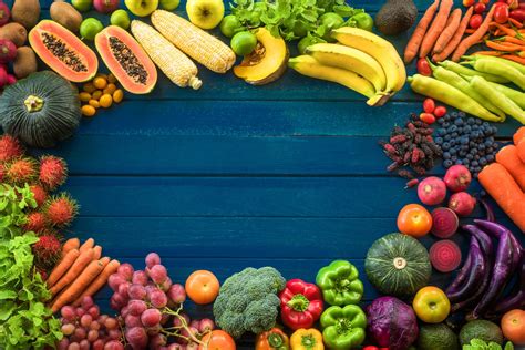 Fruits And Vegetables 4k Ultra Hd Wallpaper Background Image 7360x4912