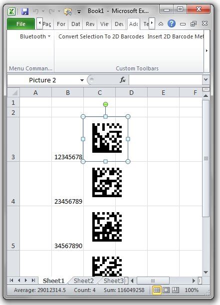 How to generate a barcode in excel | sage intelligence 10 aug 2017. TechnoRiver - 2D Barcode software, 2D Barcode components ...