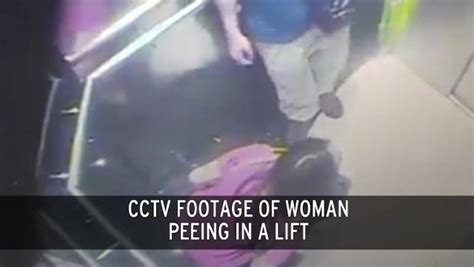 Couldn T Hold It Disgusting Moment Woman Is Caught On Camera Weeing