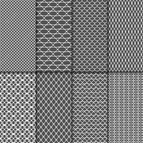 Premium Vector Cloth Seamless Patterns Fabric Net Vector Textures