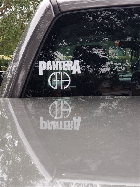 Pantera Band Stickers For Cars And Trucks Custom Made In The Usa