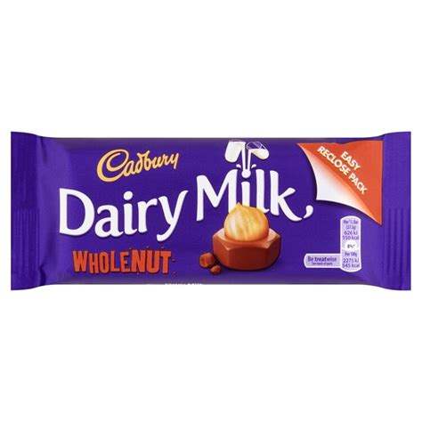 Cadbury Dairy Milk Wholenut 55g Kellys Expat Shopping