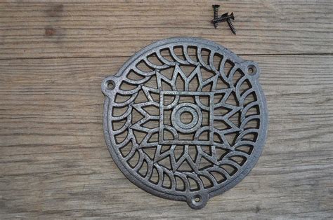 The largest online supplier of roof vents in the uk. FANTASTIC ROUND CAST IRON VICTORIAN STYLE GRILL AIR VENT COVER CB5 | Air vent covers, Vent ...