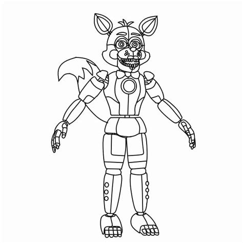 You can use our amazing online tool to color and edit the following nightmare foxy coloring pages. 28 Funtime Foxy Coloring Page in 2020 | Fnaf coloring ...