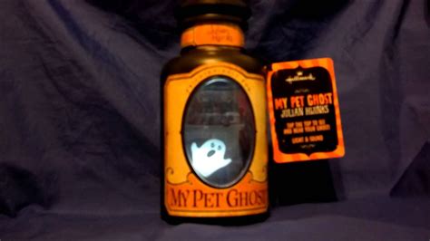 Hallmark My Pet Ghost In A Bottle Julian Hijinks Youtube