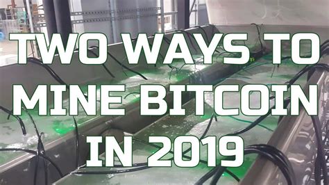 You should make sure that you have enough bandwidth and storage for the full block chain size. How to Start Bitcoin Mining in 2019 - YouTube
