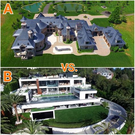 Homes Of The Rich On Instagram “pick Your Home A Or B 🤔 Check Our