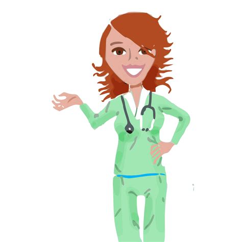 Images Of Cartoon Cute Clip Art Nurse Images