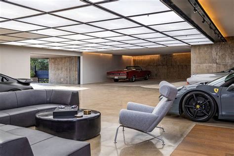 This 89 Million Mansion Has An Ultra Cool Garage