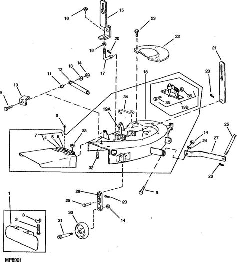 48 Inch John Deere Mower Deck Parts Diagram Goimages User