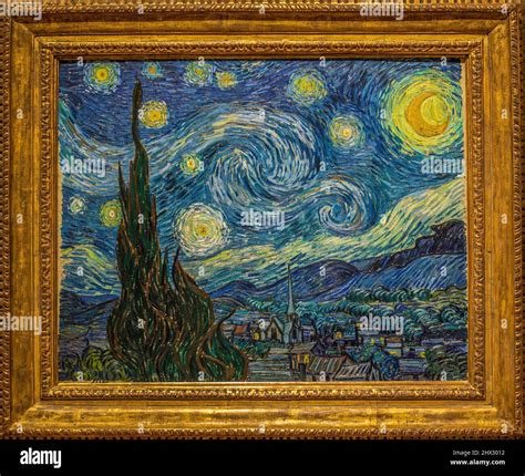 Noite Estrelada Sobre O Ródano Van Gogh